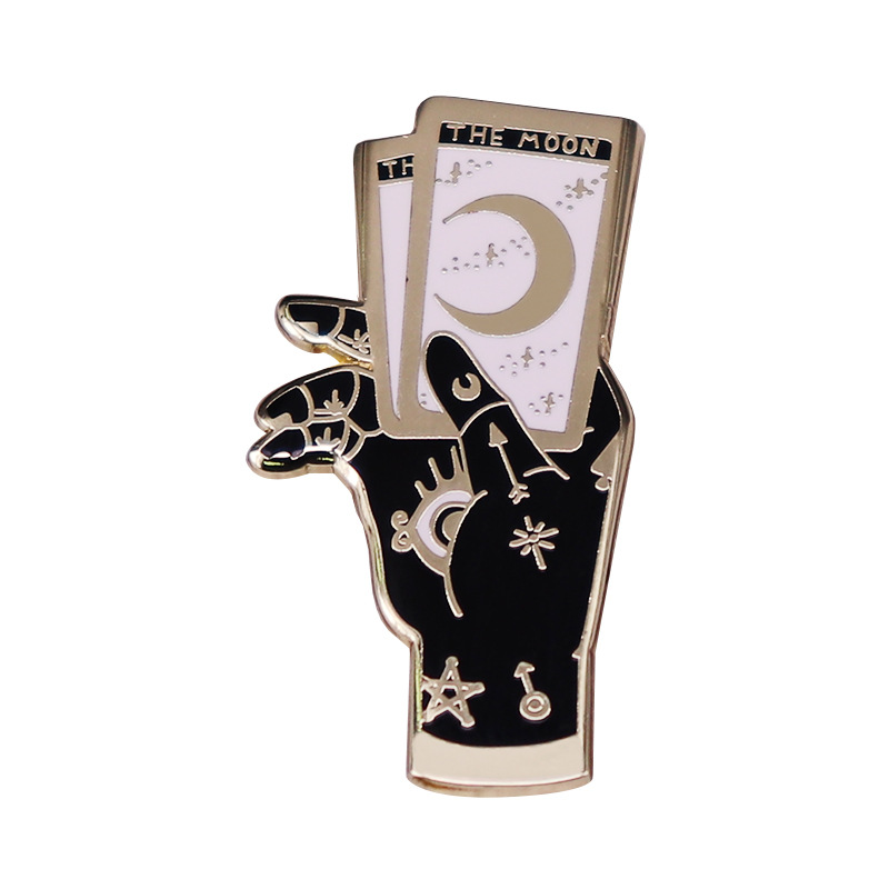 The Moon Tarot Pin Badge