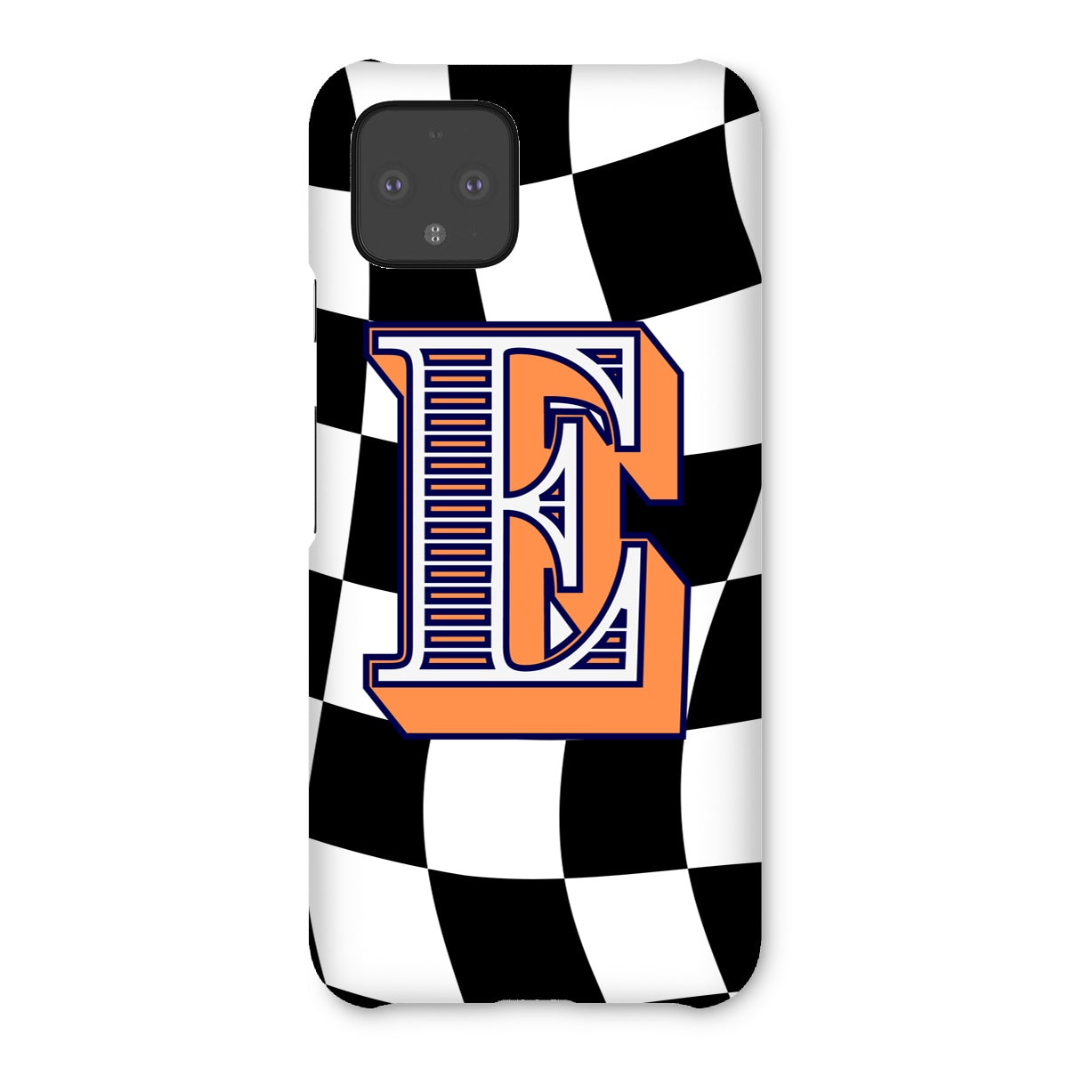 E - Carnival Alphabet Snap Phone Case