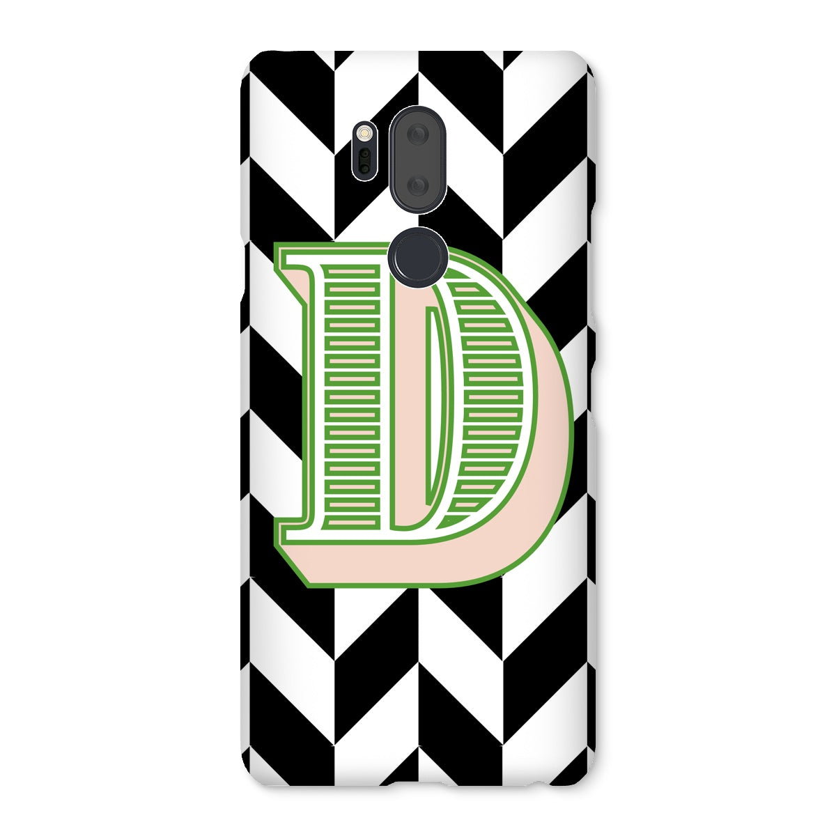 D - Carnival Alphabet Snap Phone Case