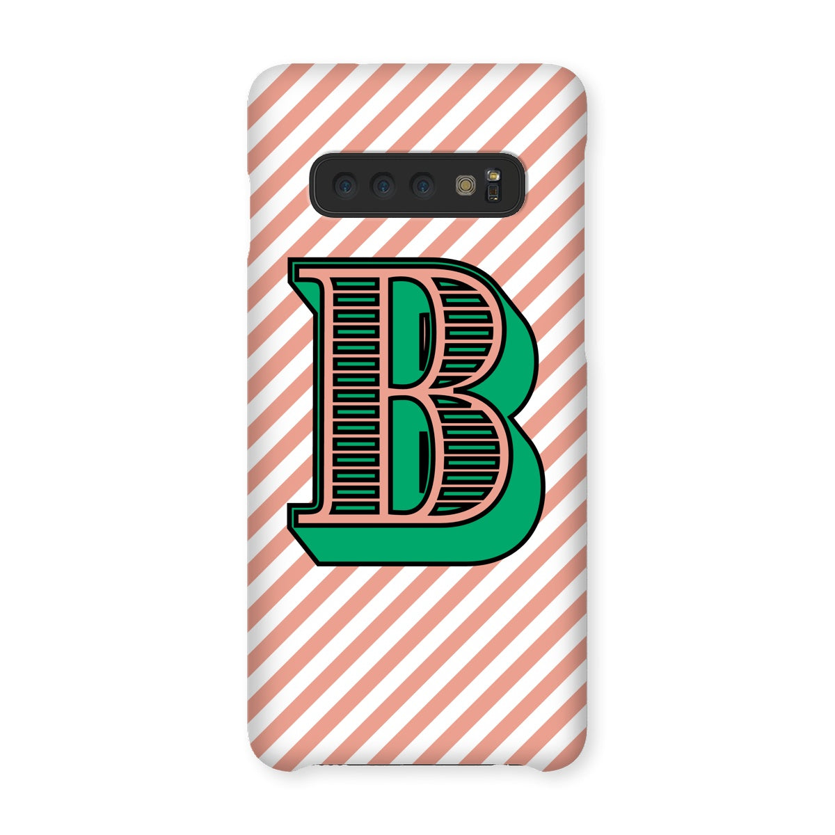 B - Carnival Alphabet Snap Phone Case
