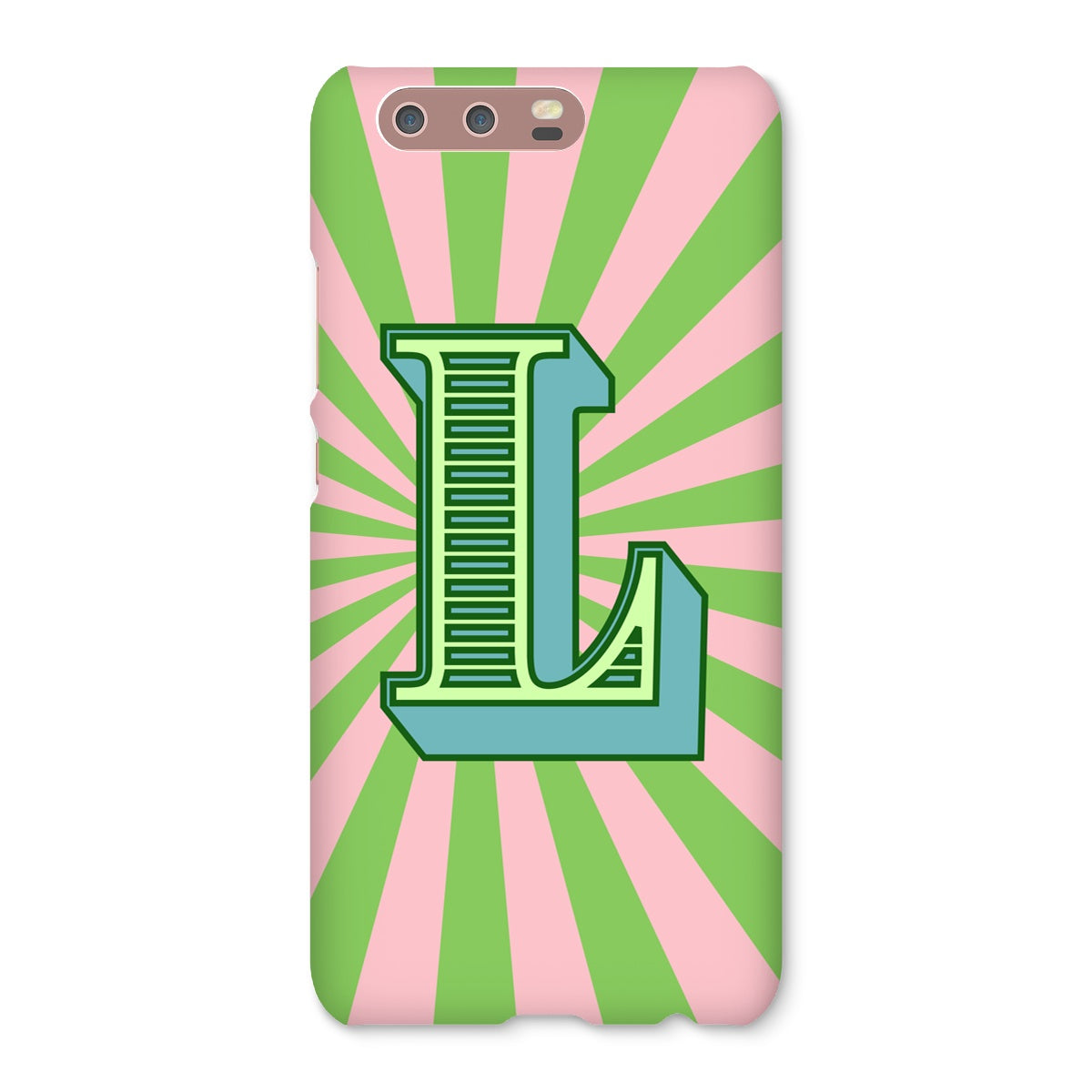 L - Carnival Alphabet Snap Phone Case