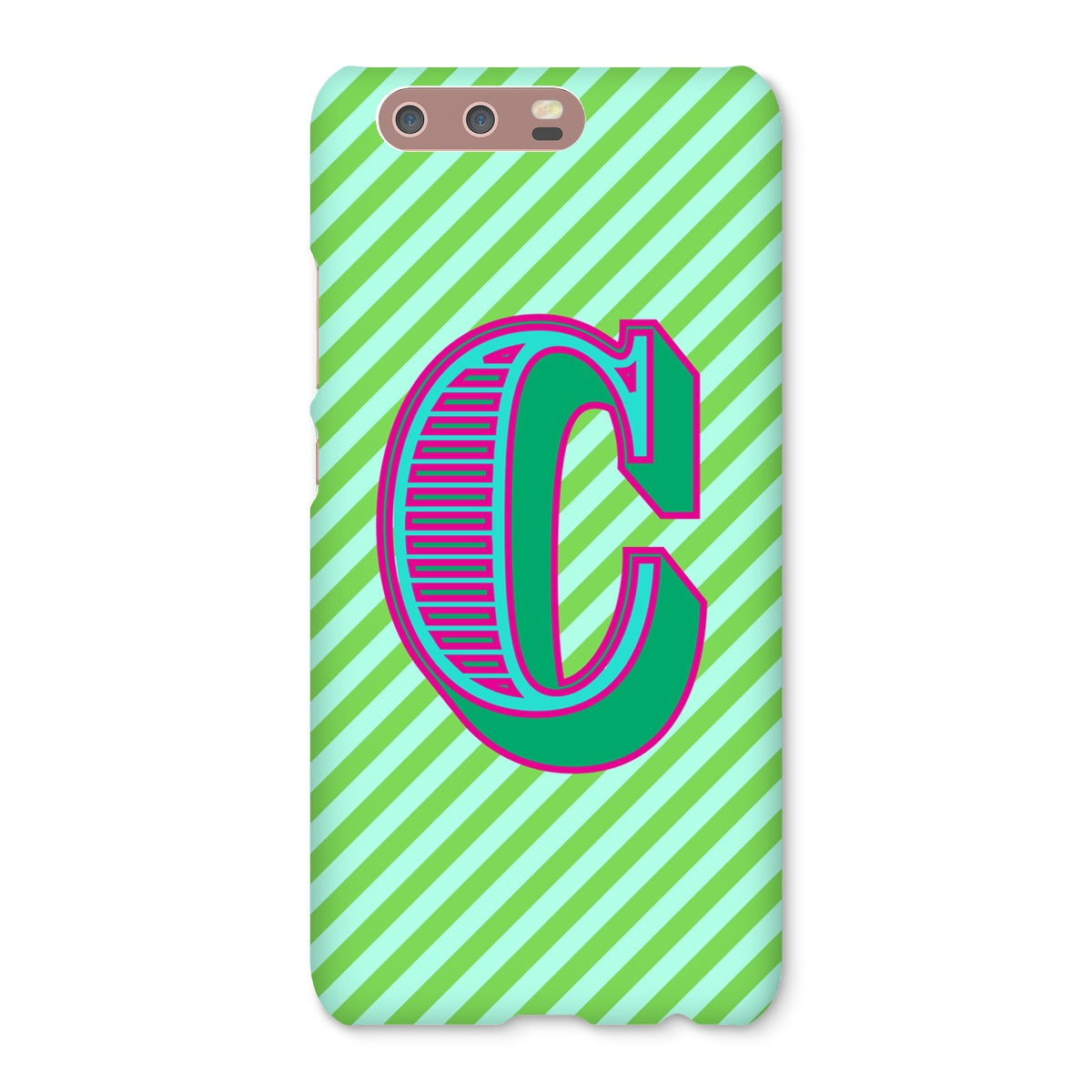 C - Carnival Alphabet Snap Phone Case