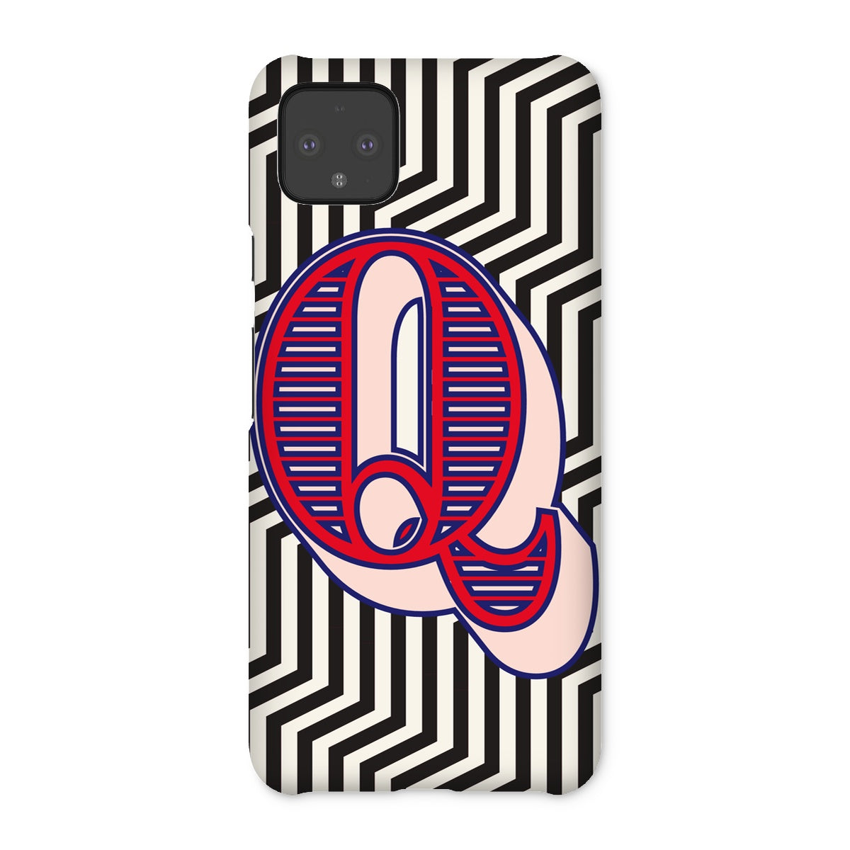 Q - Carnival Alphabet Snap Phone Case