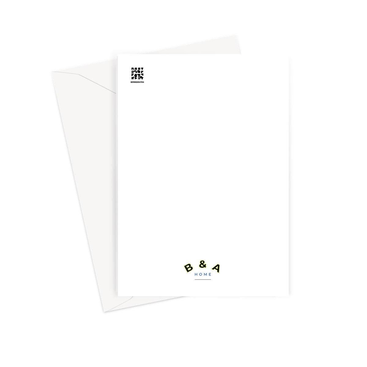 U - Carnival Alphabet Greeting Card