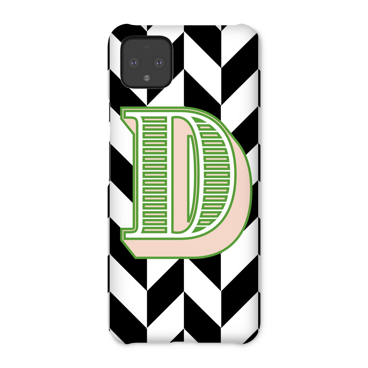 D - Carnival Alphabet Snap Phone Case