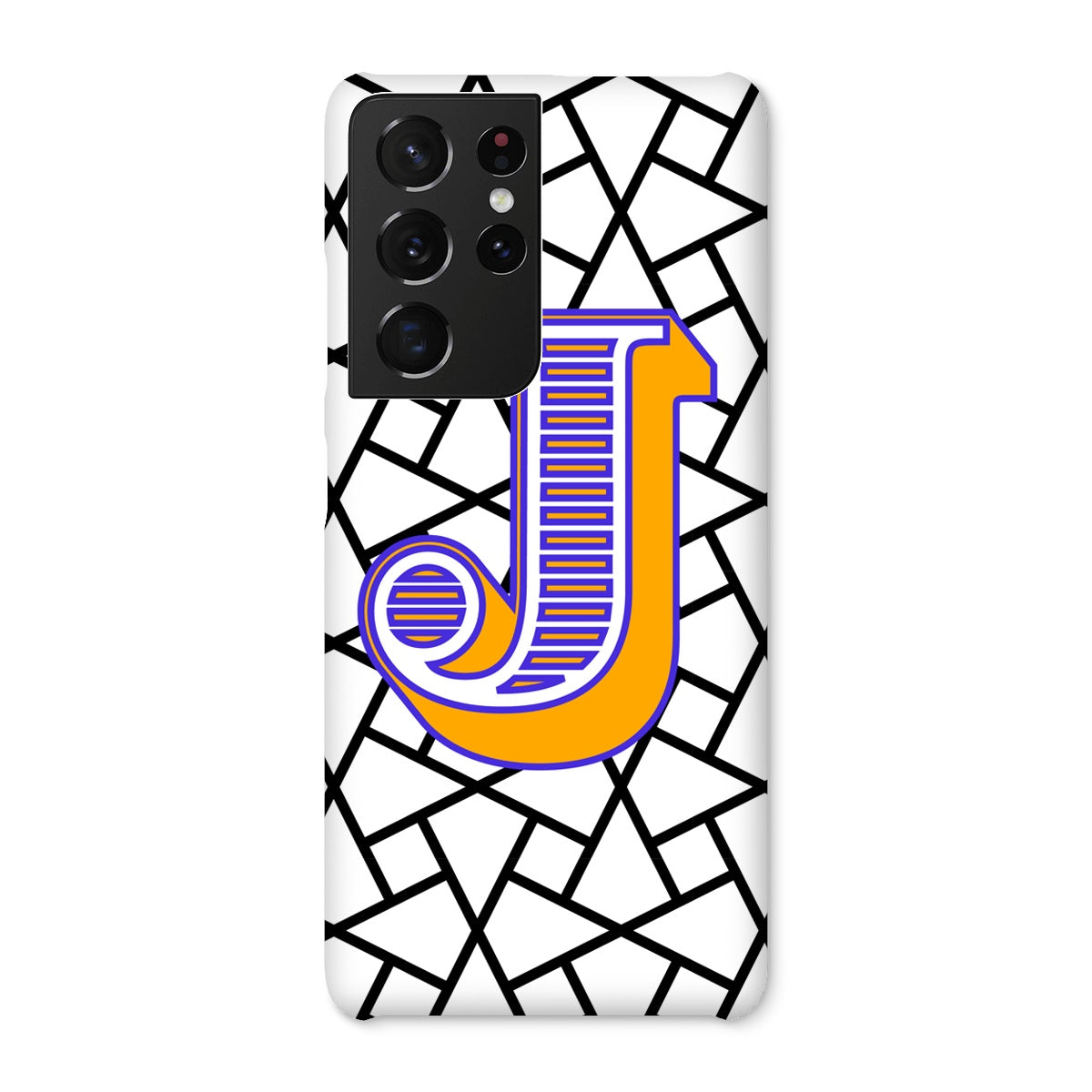 J - Carnival Alphabet Snap Phone Case