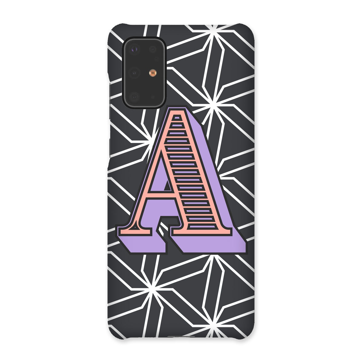 A - Carnival Alphabet Snap Phone Case