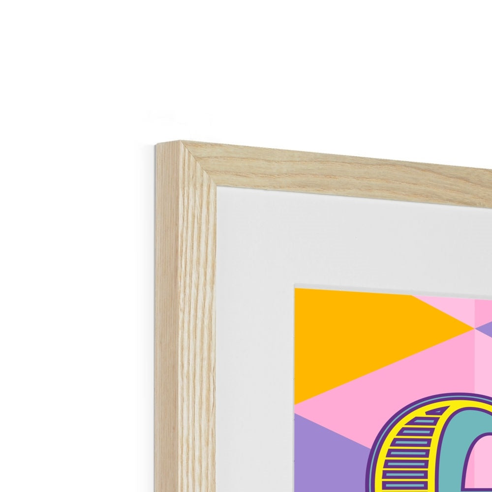 G - Carnival Alphabet Framed & Mounted Print
