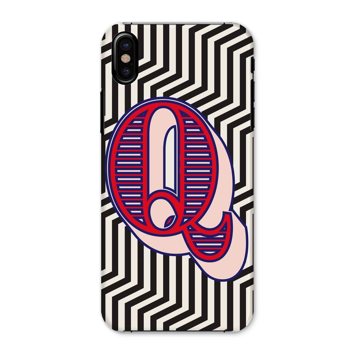 Q - Carnival Alphabet Snap Phone Case