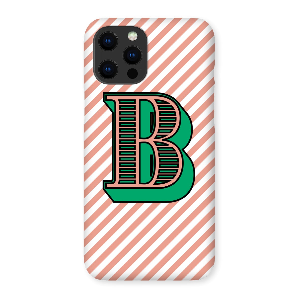 B - Carnival Alphabet Snap Phone Case