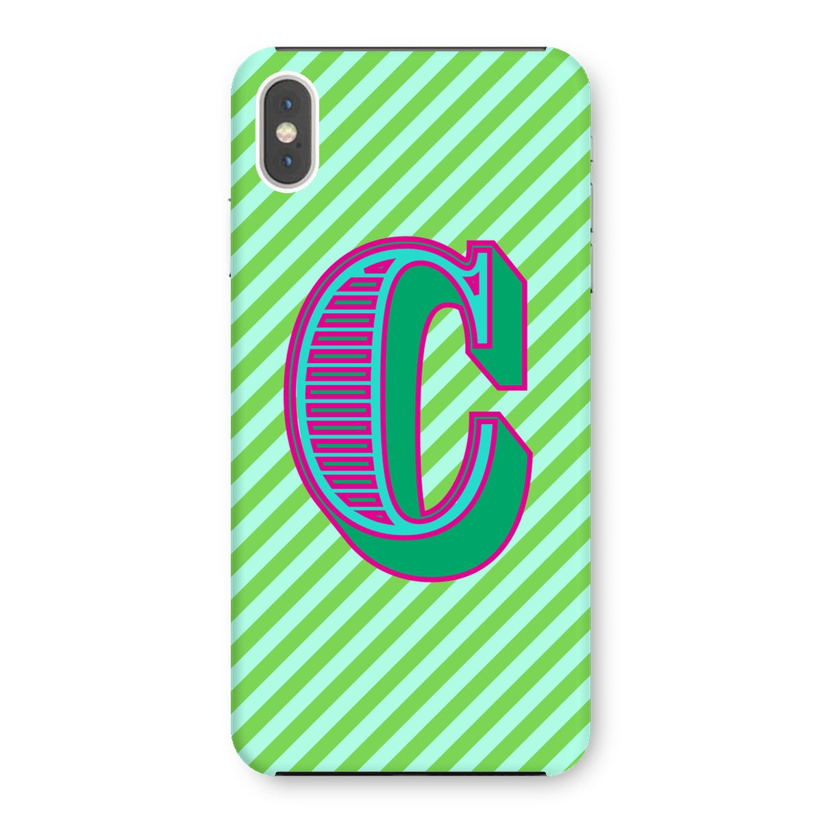 C - Carnival Alphabet Snap Phone Case