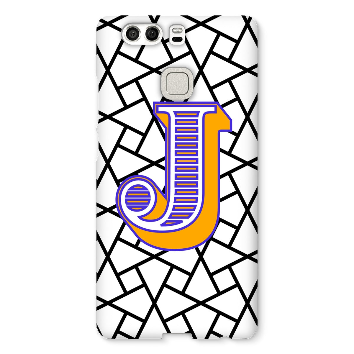 J - Carnival Alphabet Snap Phone Case