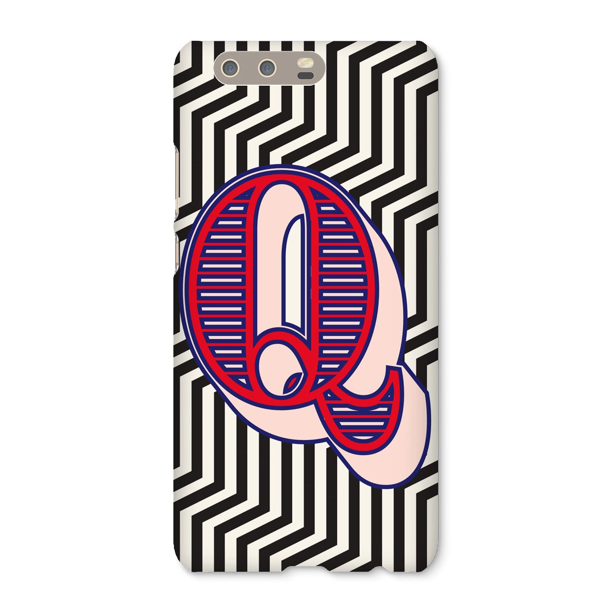 Q - Carnival Alphabet Snap Phone Case