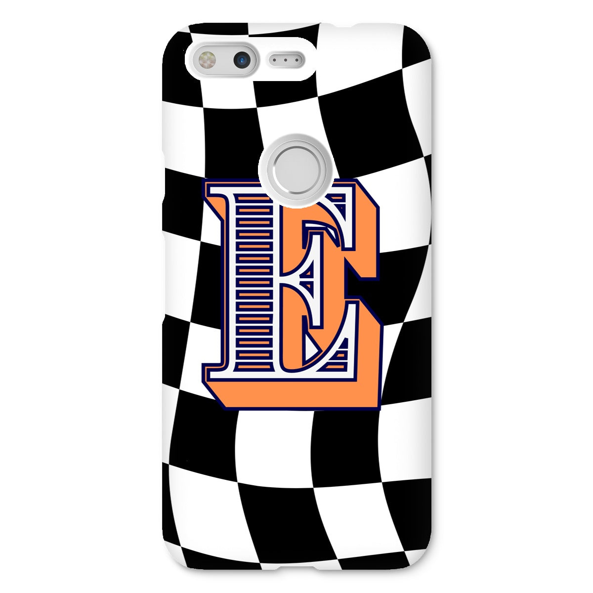 E - Carnival Alphabet Snap Phone Case