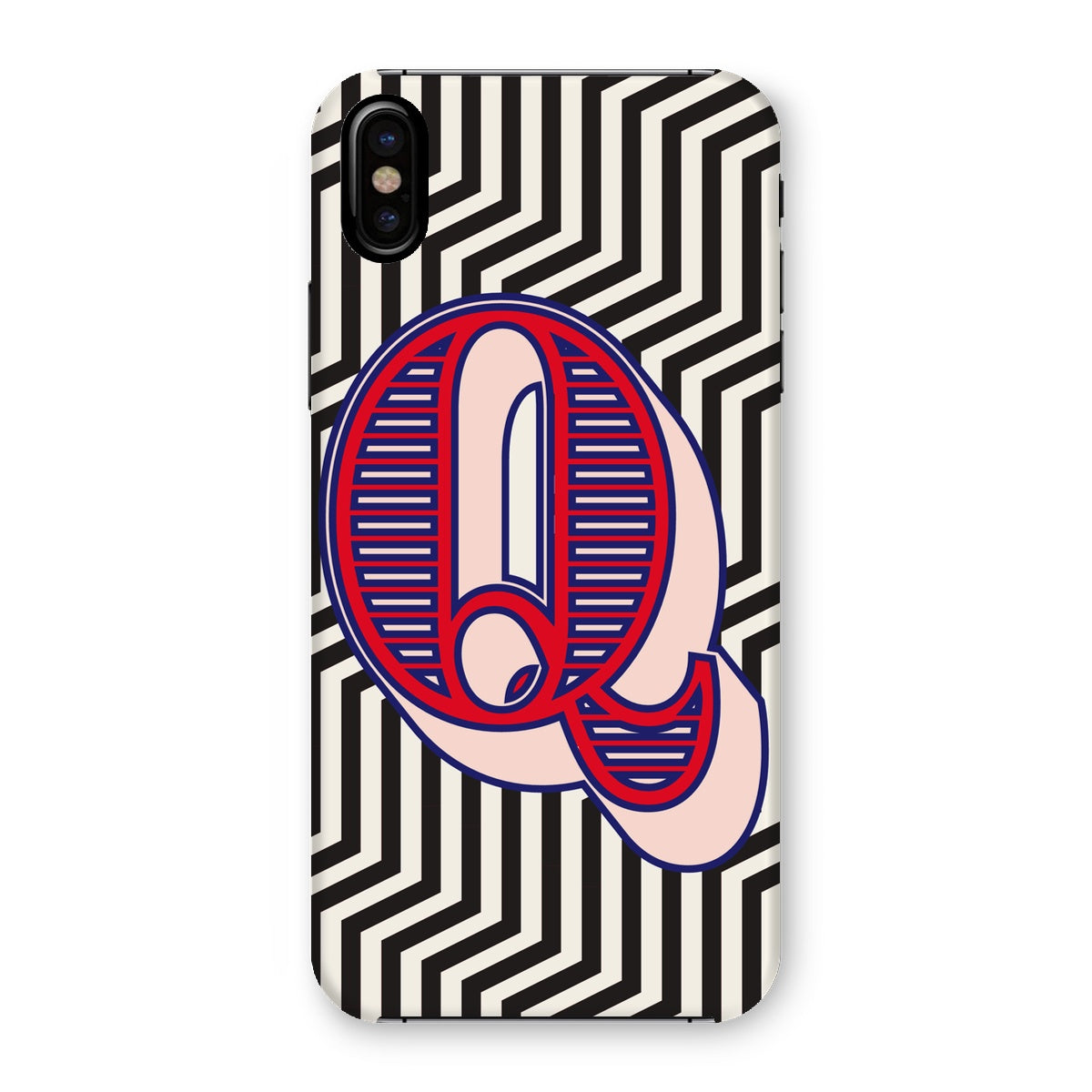 Q - Carnival Alphabet Snap Phone Case