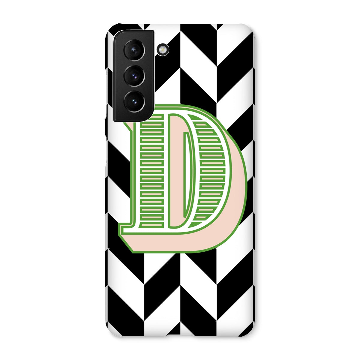 D - Carnival Alphabet Snap Phone Case