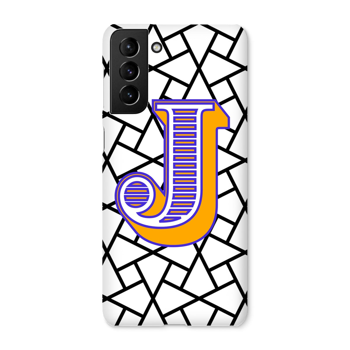 J - Carnival Alphabet Snap Phone Case