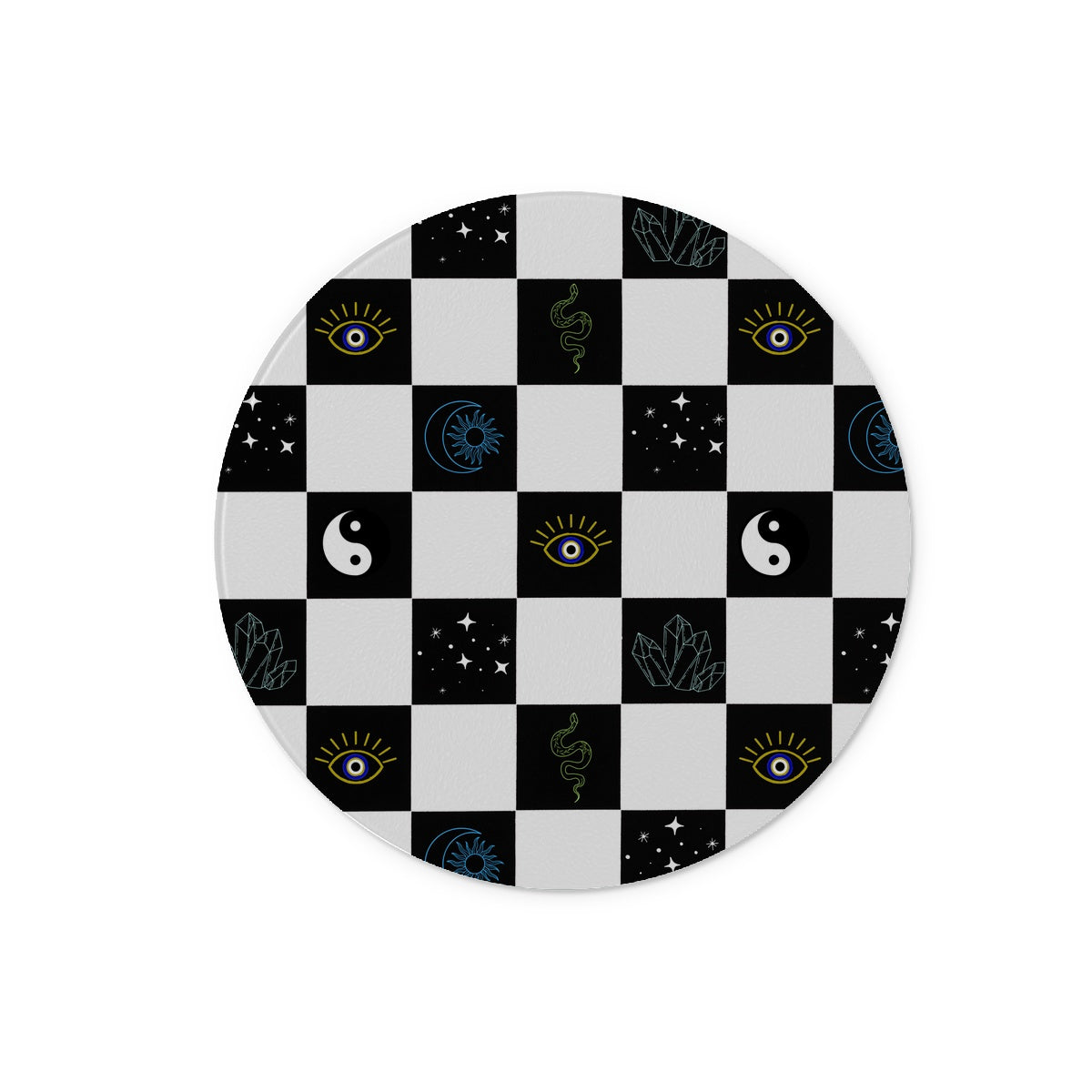 B&W Magic Board Glass Chopping Board