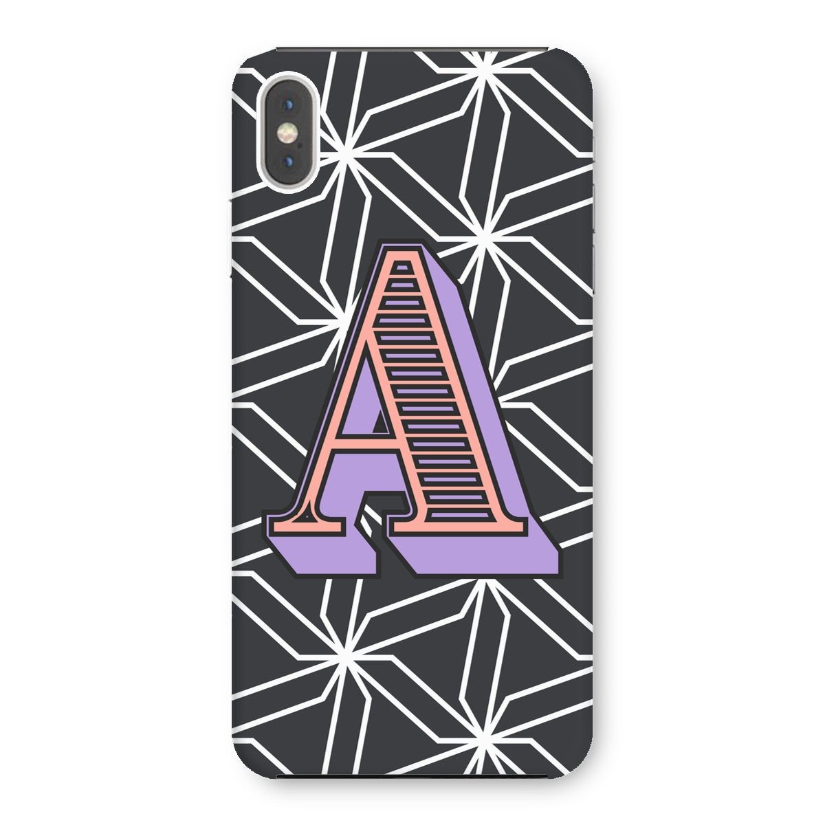A - Carnival Alphabet Snap Phone Case