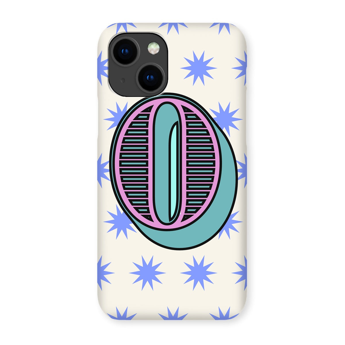 O - Carnival Alphabet Snap Phone Case