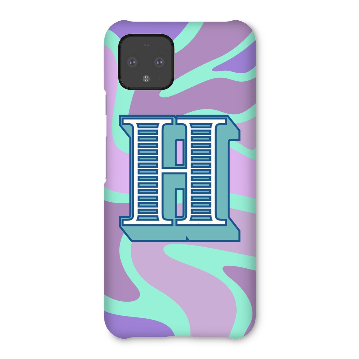 H - Carnival Alphabet Snap Phone Case