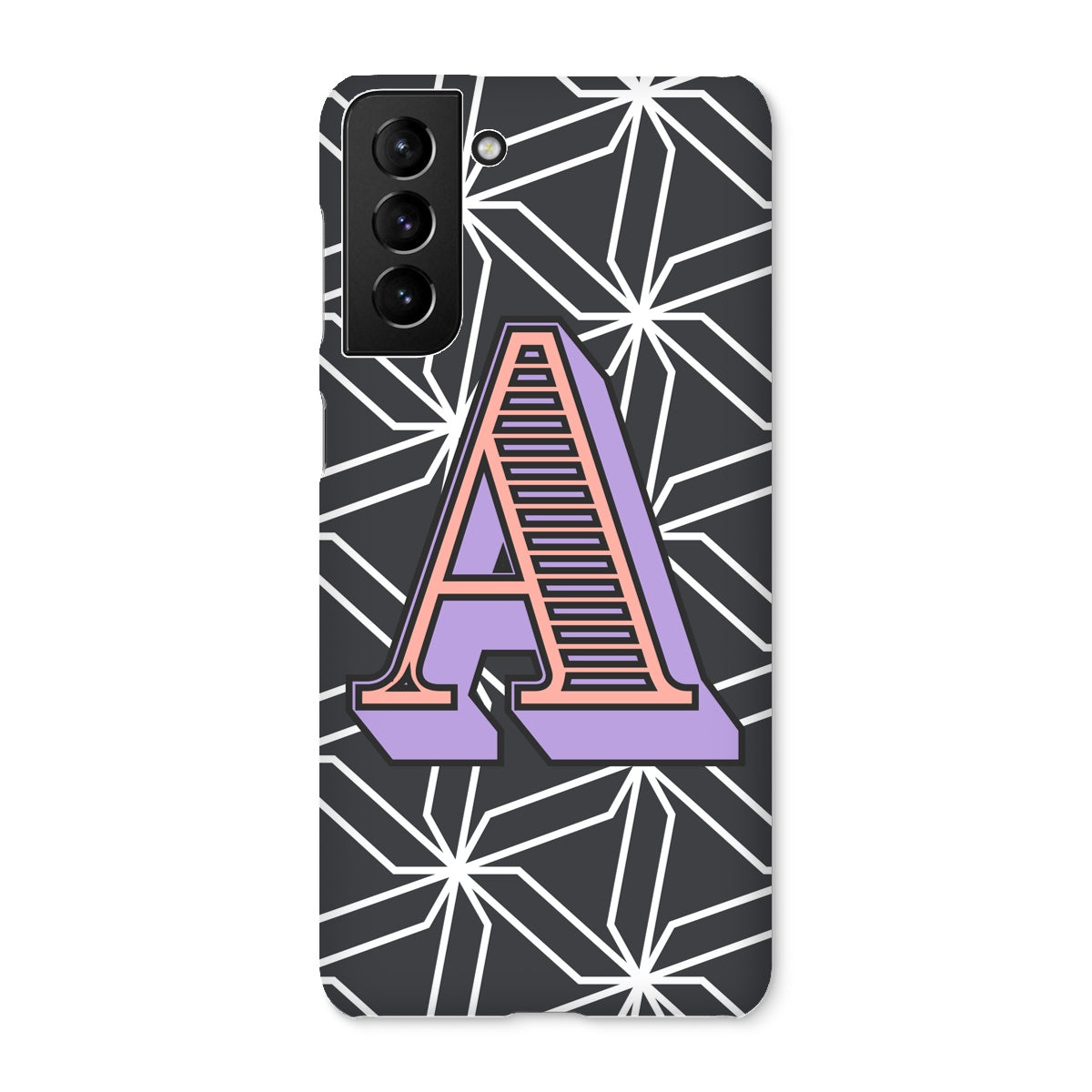 A - Carnival Alphabet Snap Phone Case