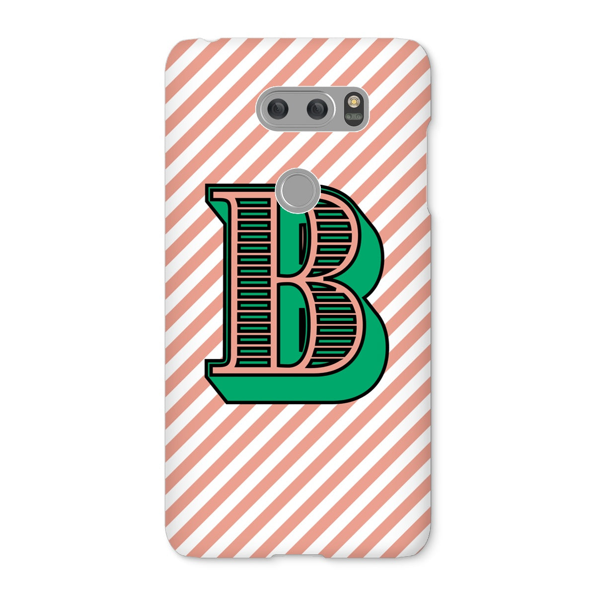 B - Carnival Alphabet Snap Phone Case