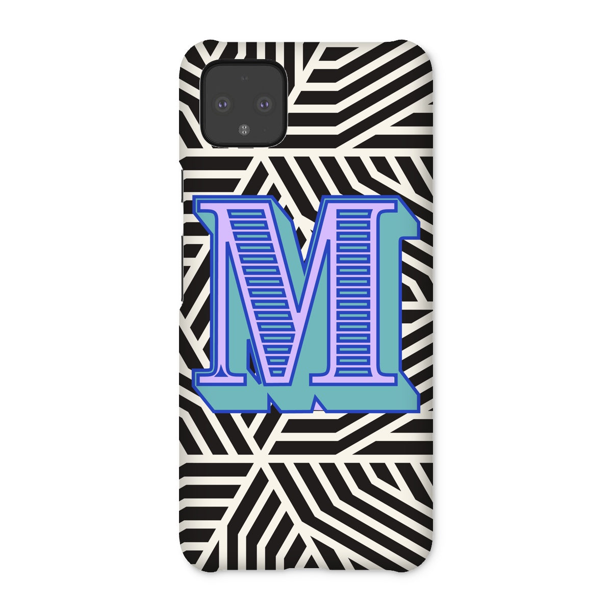 M - Carnival Alphabet Snap Phone Case