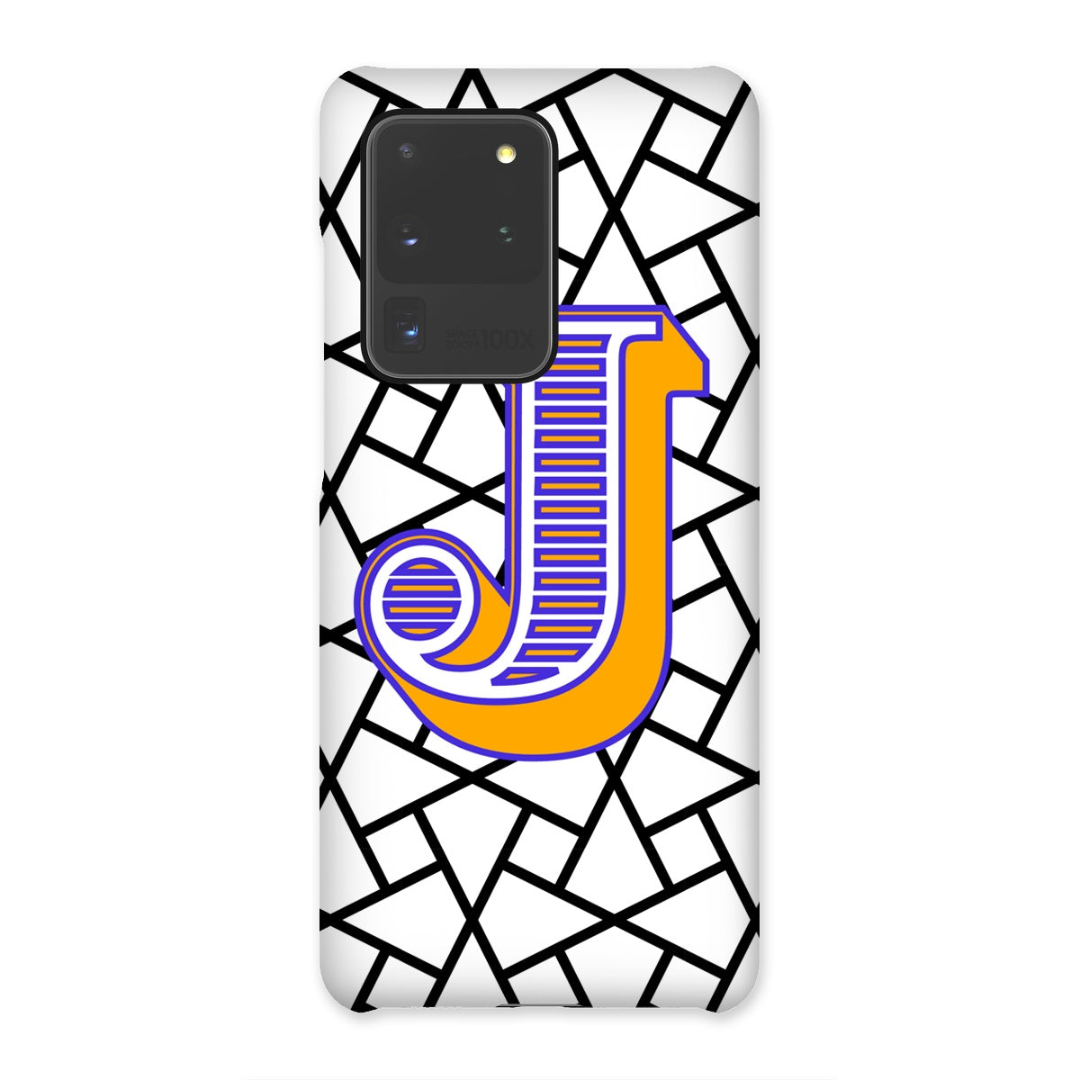 J - Carnival Alphabet Snap Phone Case