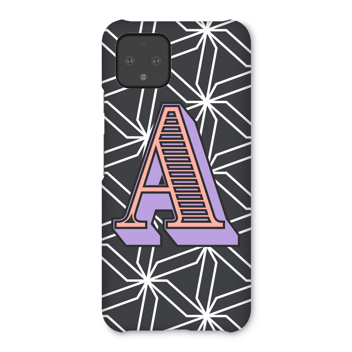 A - Carnival Alphabet Snap Phone Case