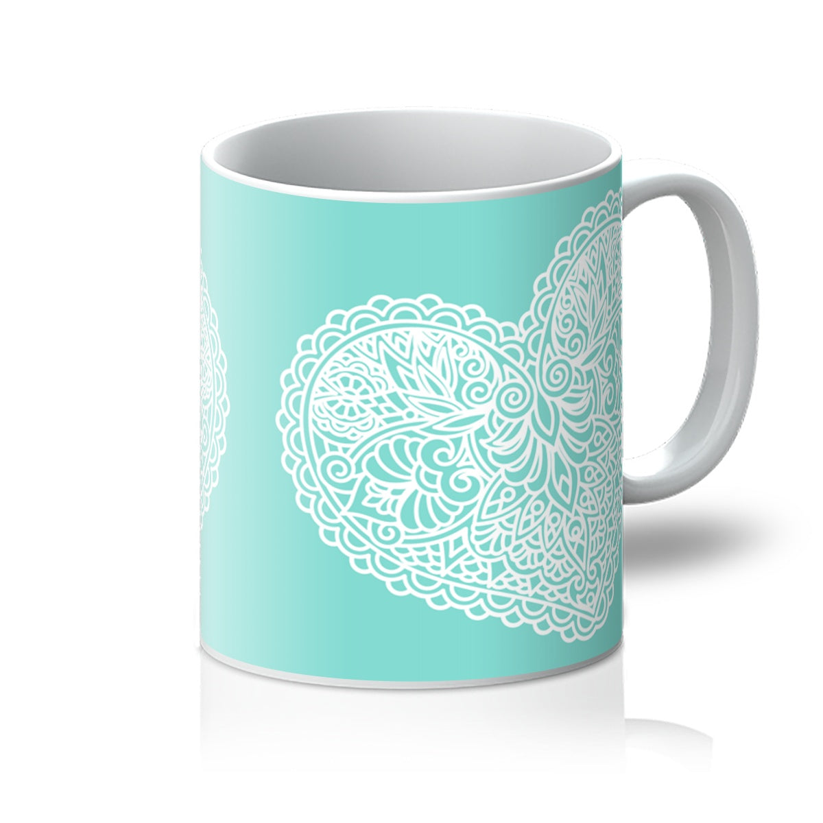 Lace Heart Mug