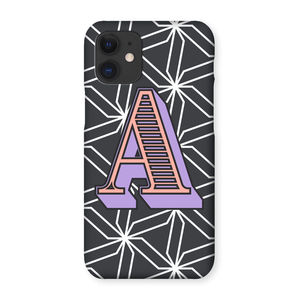 A - Carnival Alphabet Snap Phone Case