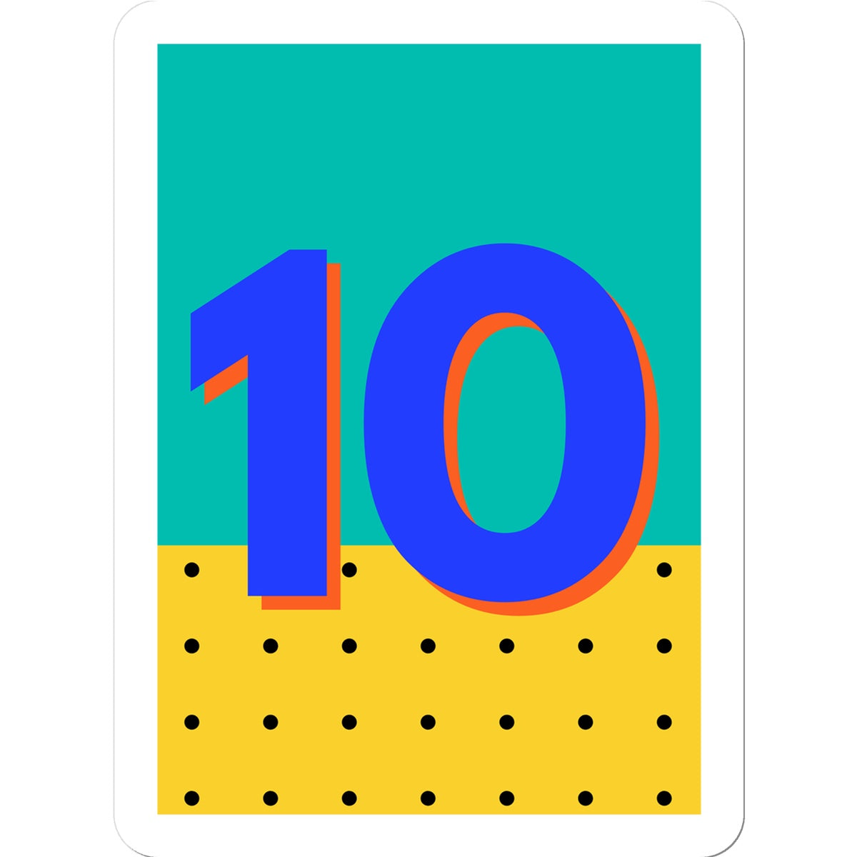 10 Kids Sticker