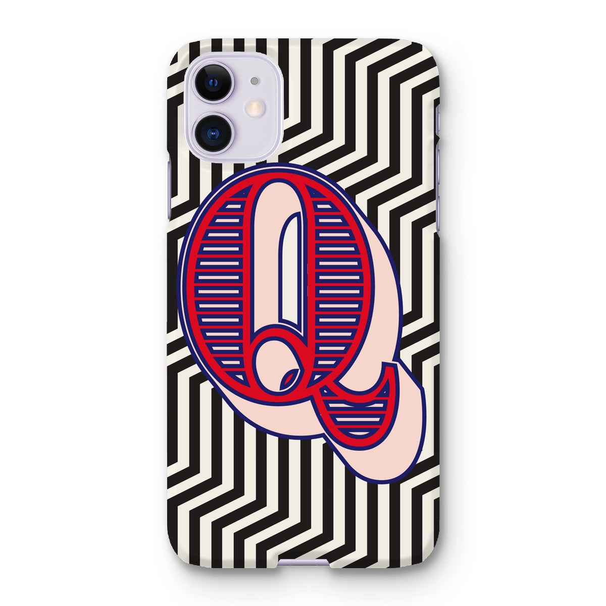 Q - Carnival Alphabet Snap Phone Case