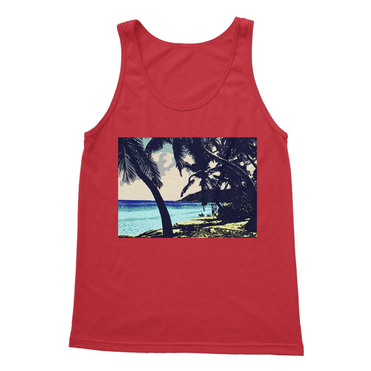Tropics Softstyle Tank Top