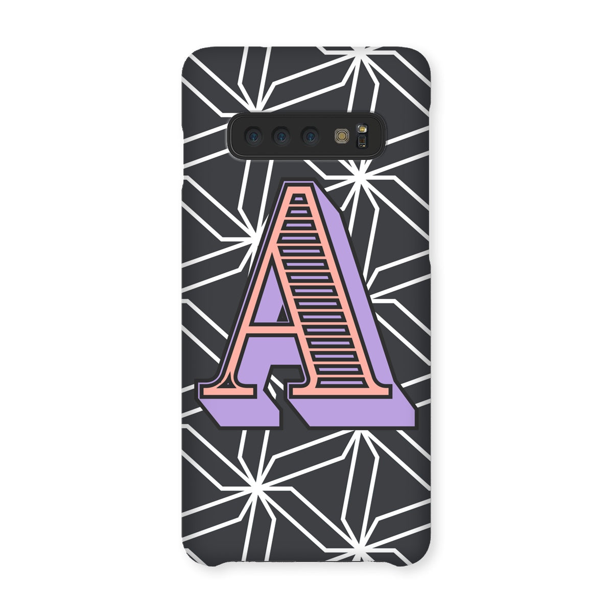 A - Carnival Alphabet Snap Phone Case