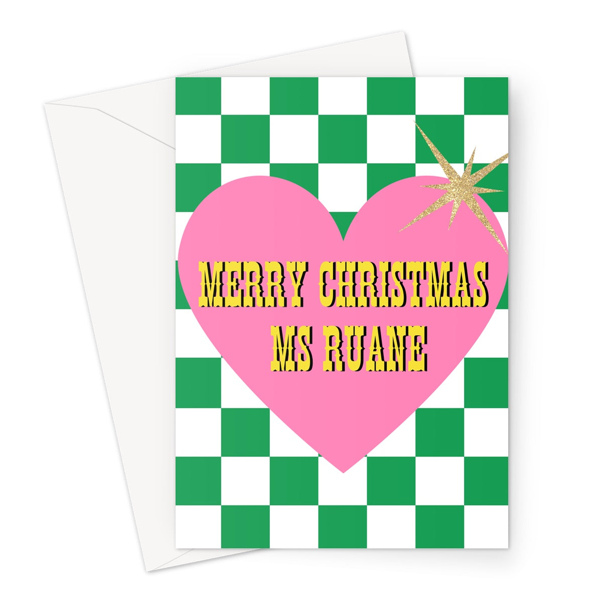Ms Ruane Greeting Card