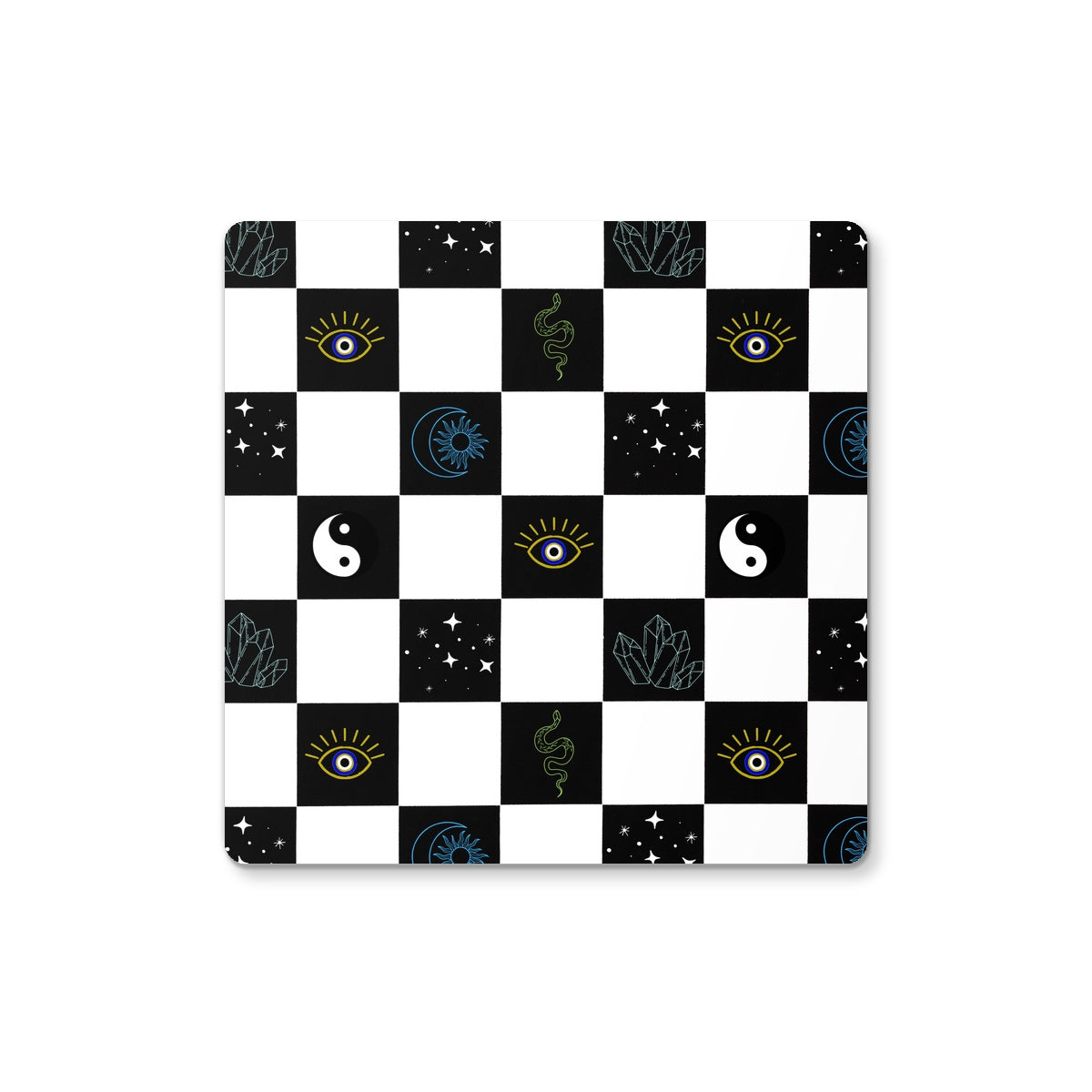 B&W Magic Board Coaster