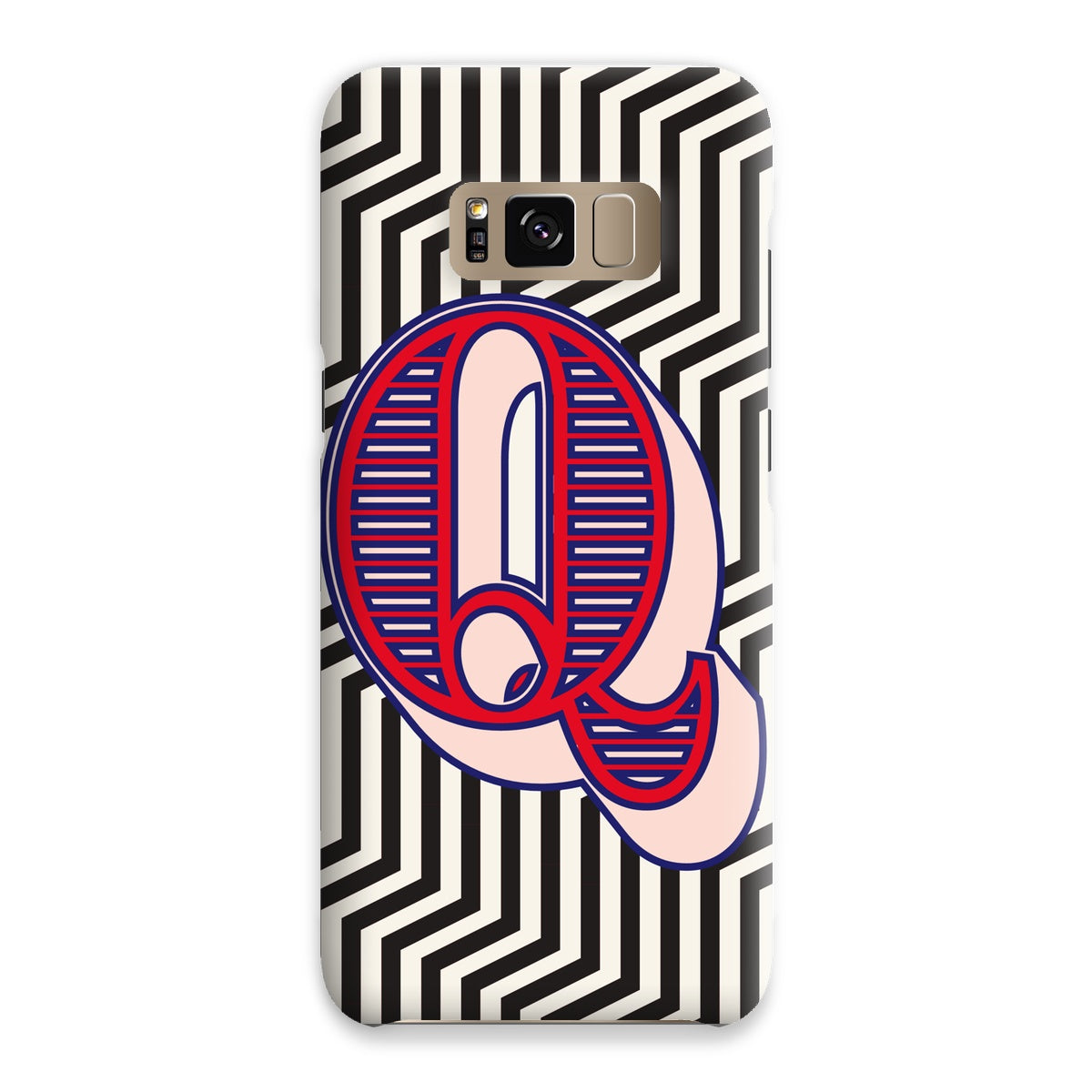 Q - Carnival Alphabet Snap Phone Case