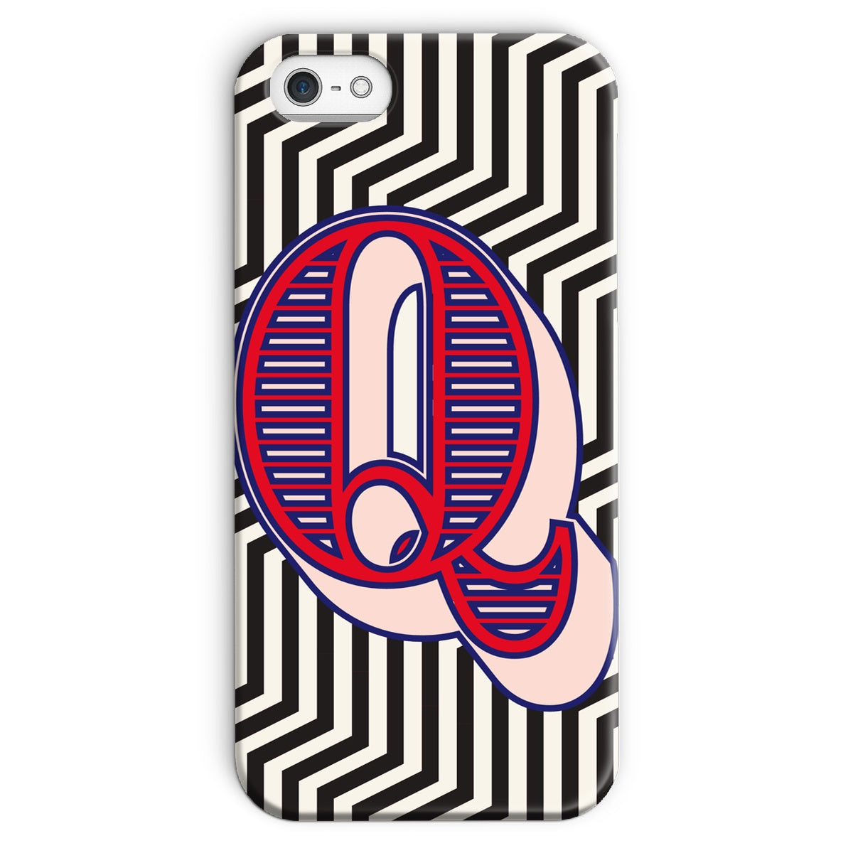 Q - Carnival Alphabet Snap Phone Case