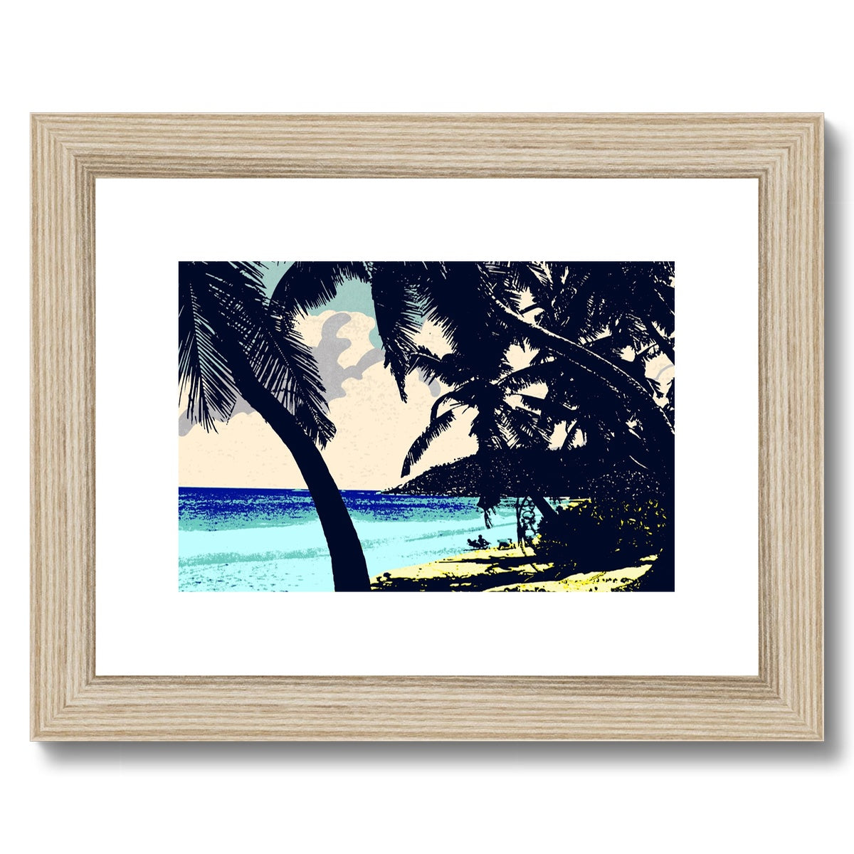 Tropics Framed & Mounted Print