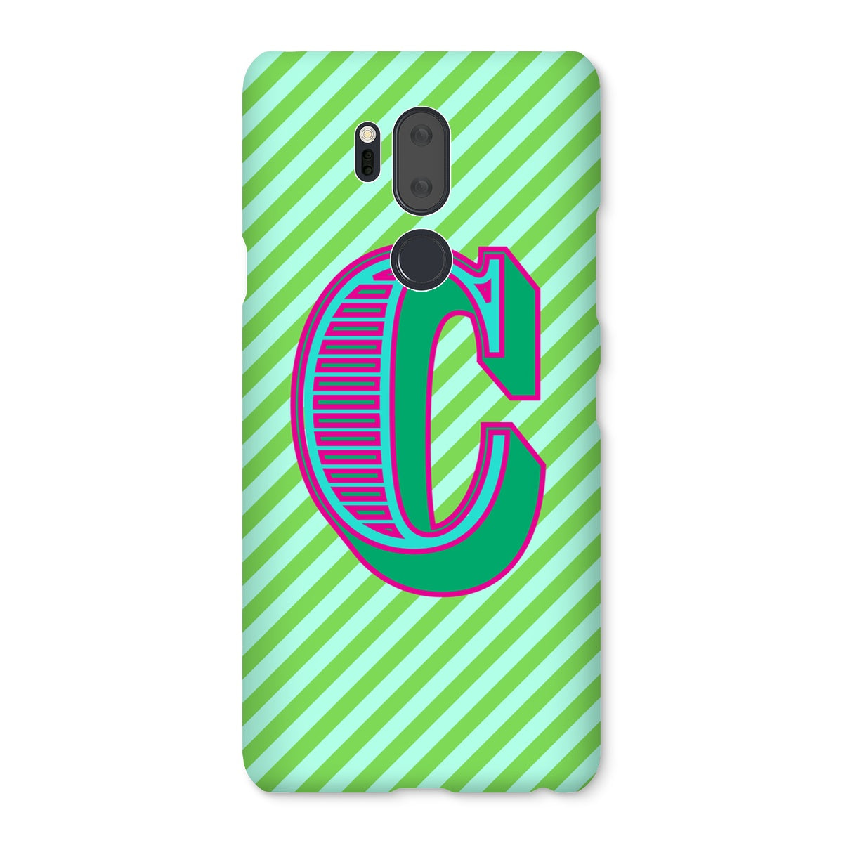 C - Carnival Alphabet Snap Phone Case
