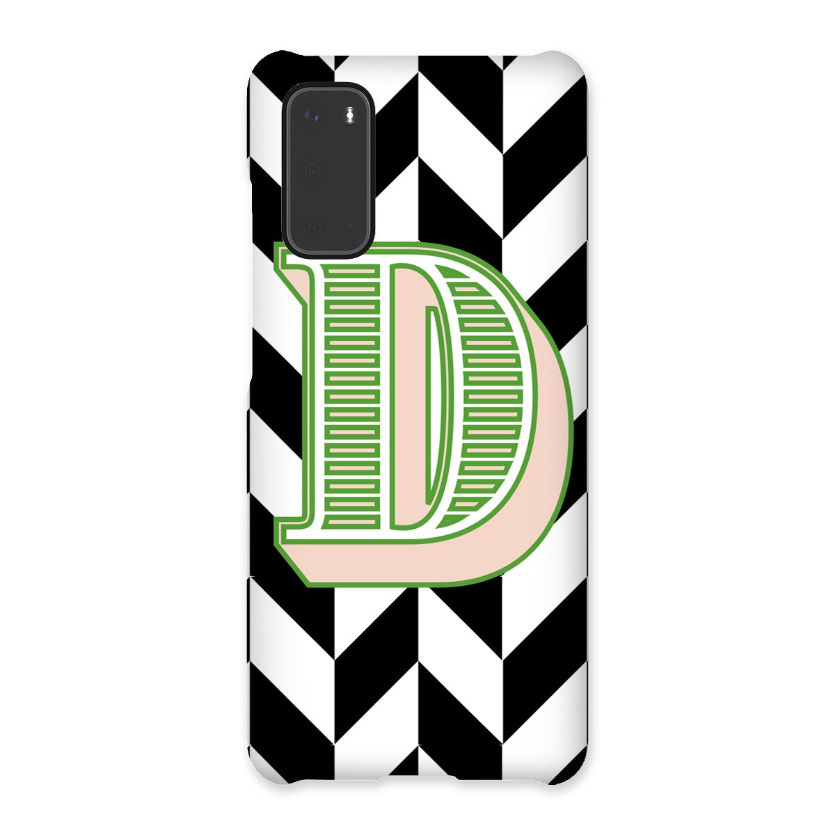 D - Carnival Alphabet Snap Phone Case
