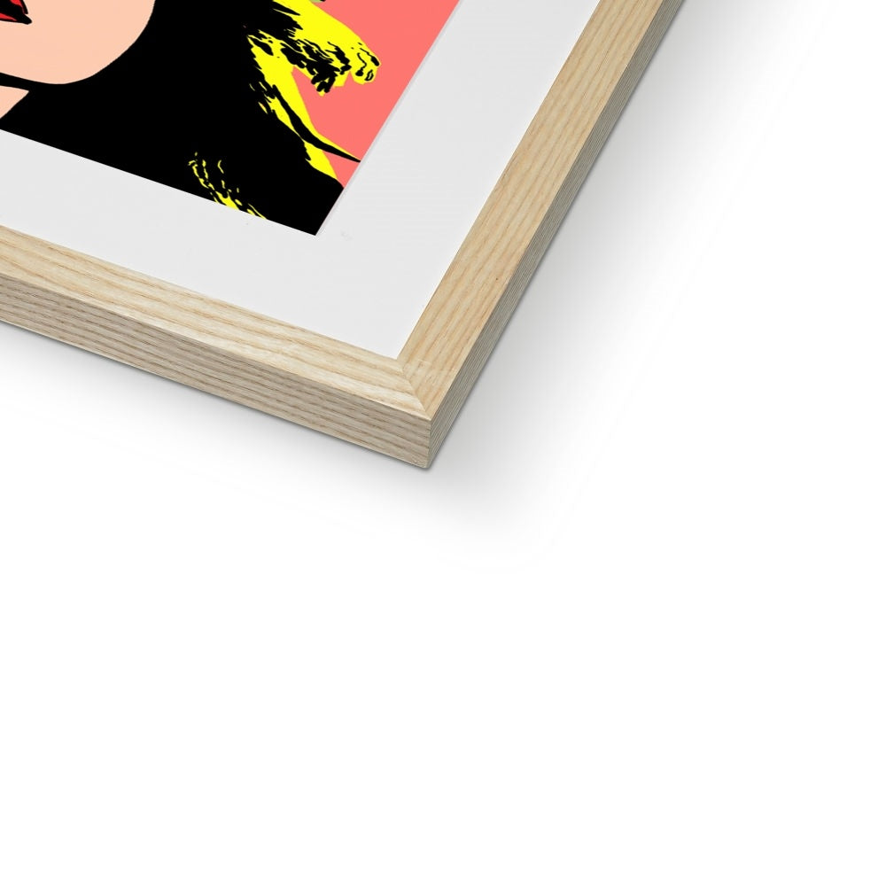 Festival Girl Framed & Mounted Print