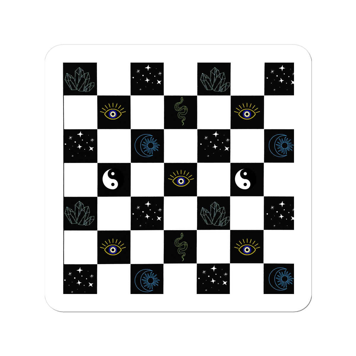 B&W Magic Board Sticker