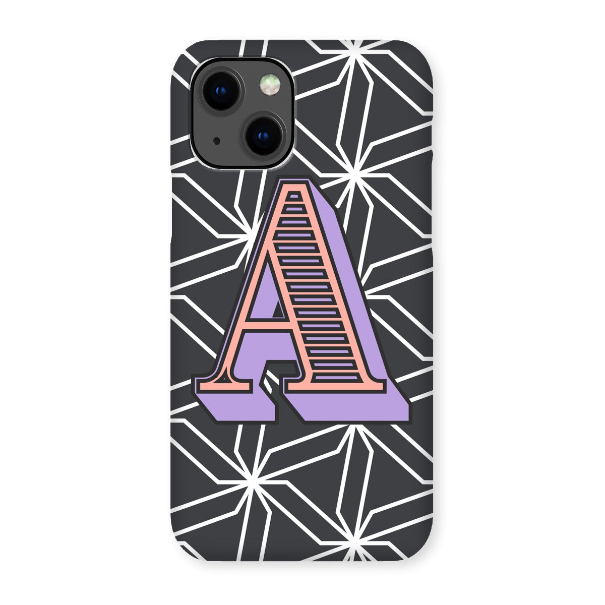 A - Carnival Alphabet Snap Phone Case