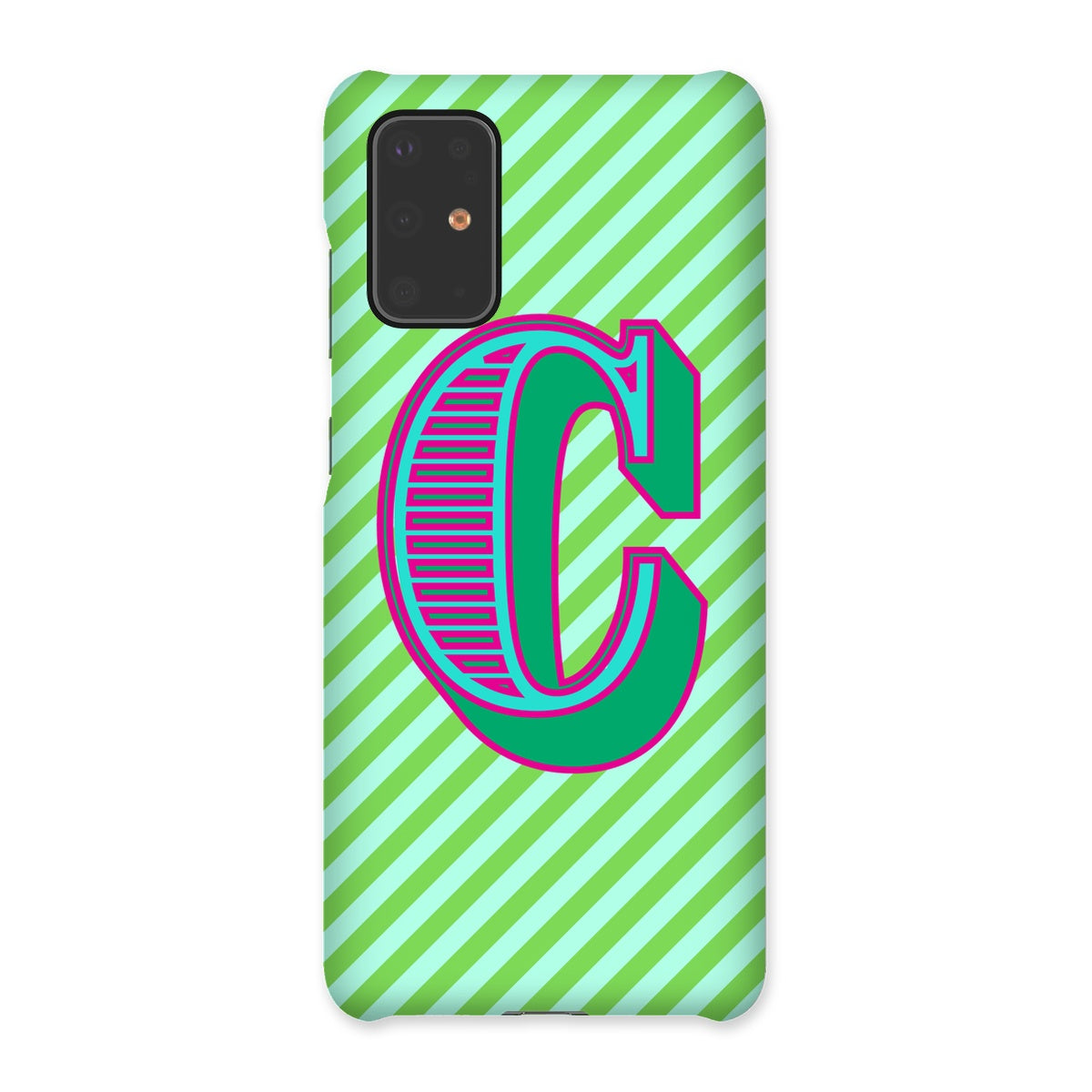 C - Carnival Alphabet Snap Phone Case