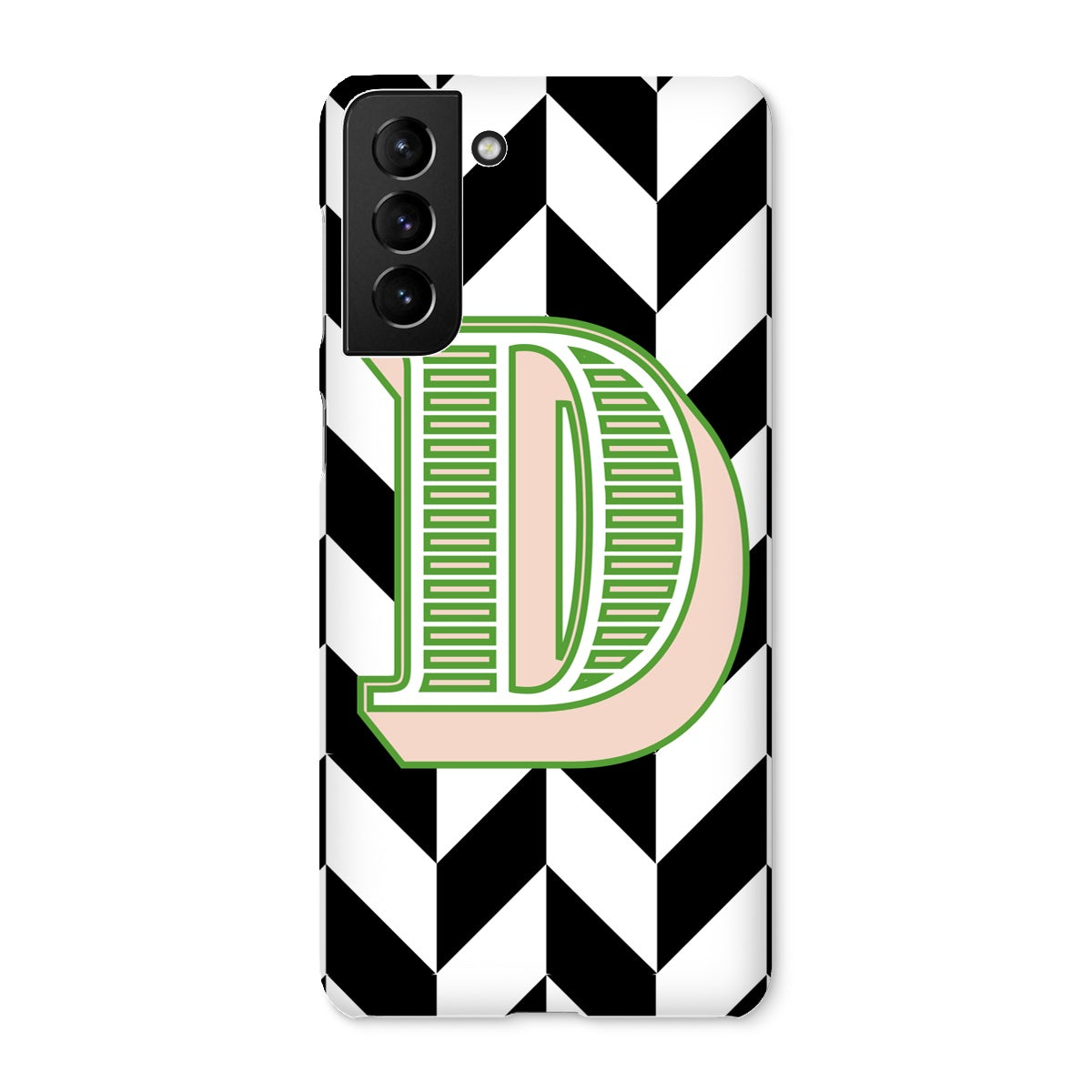 D - Carnival Alphabet Snap Phone Case