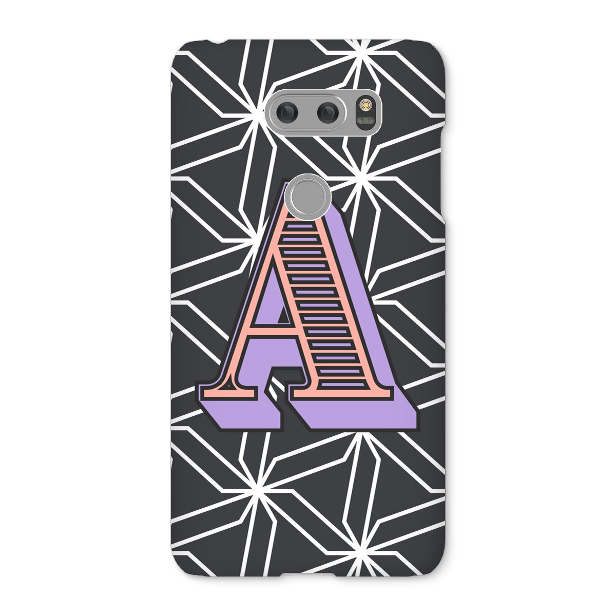 A - Carnival Alphabet Snap Phone Case