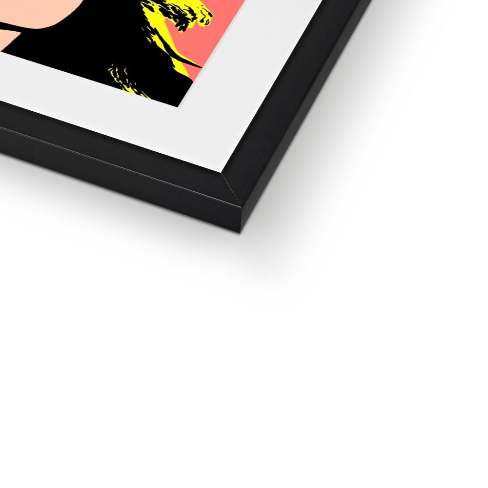 Festival Girl Framed & Mounted Print